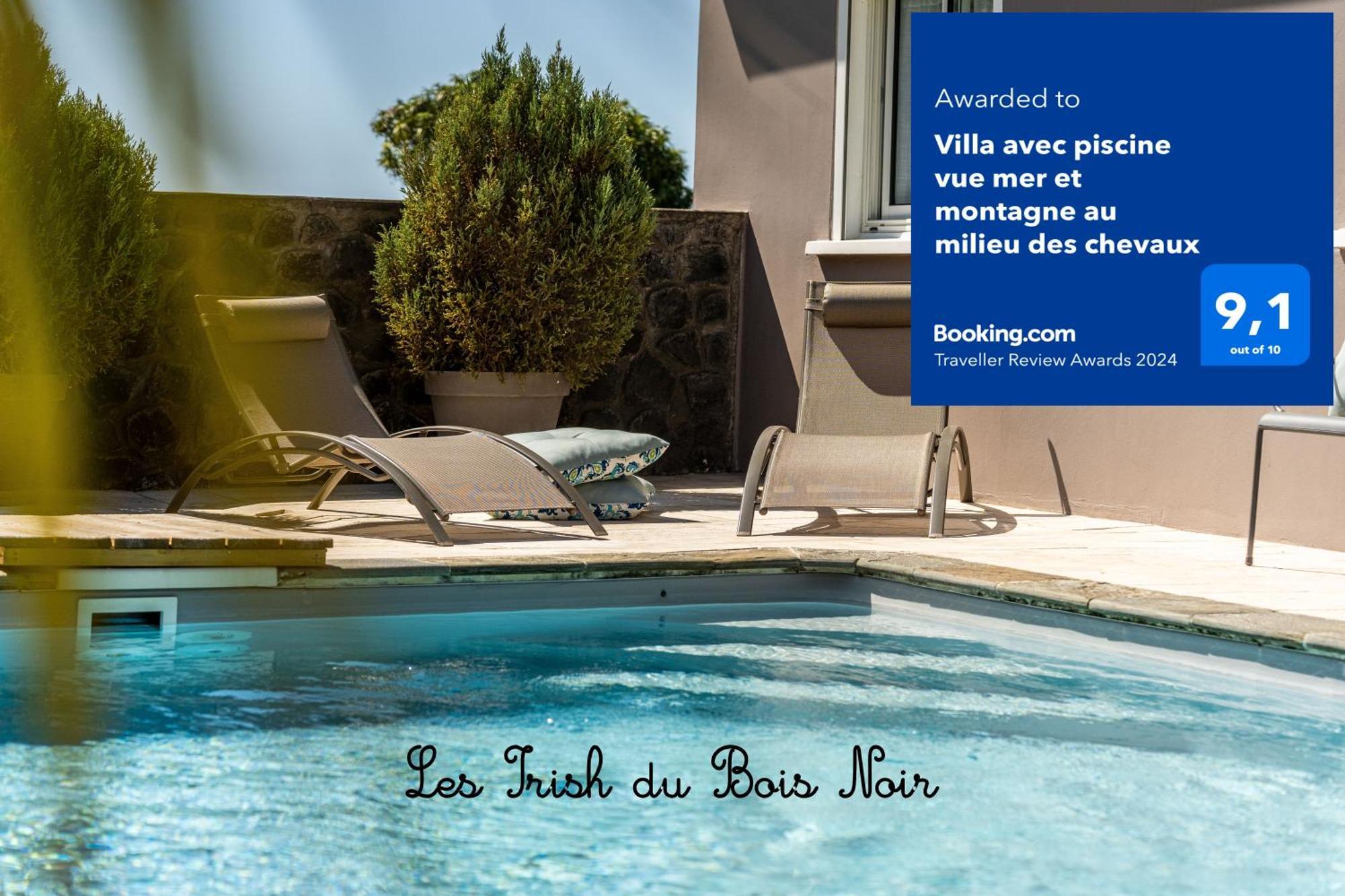 Villa Avec Piscine Vue Mer Et Montagne, En Pleine Nature Saint-Joseph Eksteriør bilde